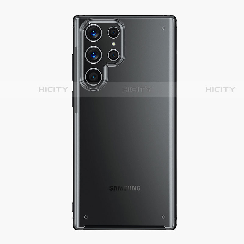 Coque Ultra Fine Plastique Rigide Etui Housse Transparente U04 pour Samsung Galaxy S21 Ultra 5G Plus
