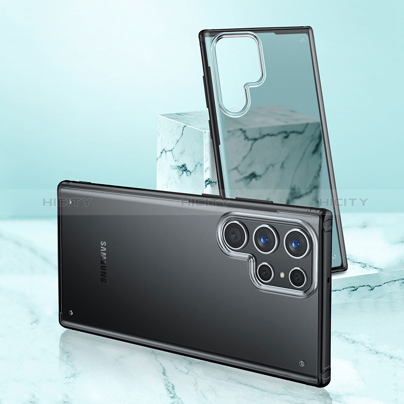 Coque Ultra Fine Plastique Rigide Etui Housse Transparente U04 pour Samsung Galaxy S24 Ultra 5G Plus