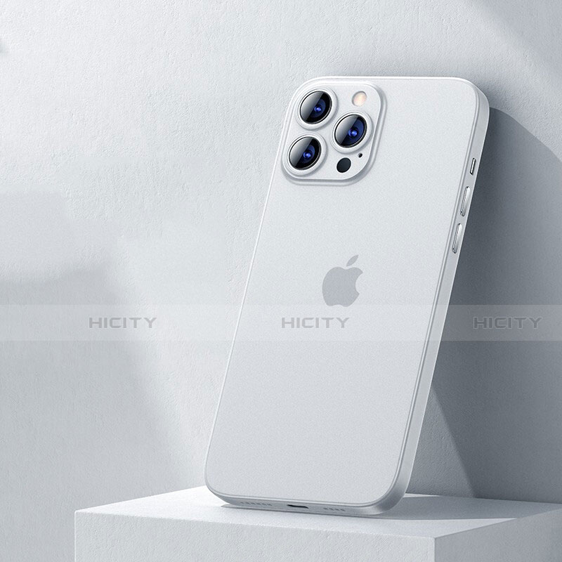 Coque Ultra Fine Plastique Rigide Etui Housse Transparente U06 pour Apple iPhone 13 Pro Max Plus
