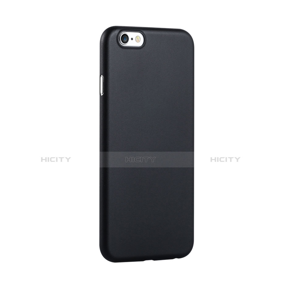 Coque Ultra Fine Plastique Rigide Mat pour Apple iPhone 6 Noir Plus