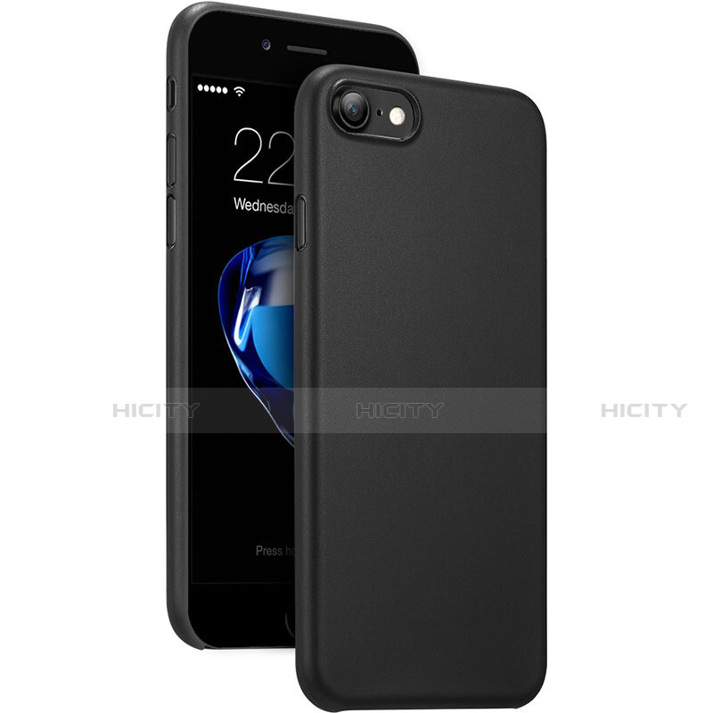 Coque Ultra Fine Plastique Rigide Mat pour Apple iPhone SE (2020) Noir Plus