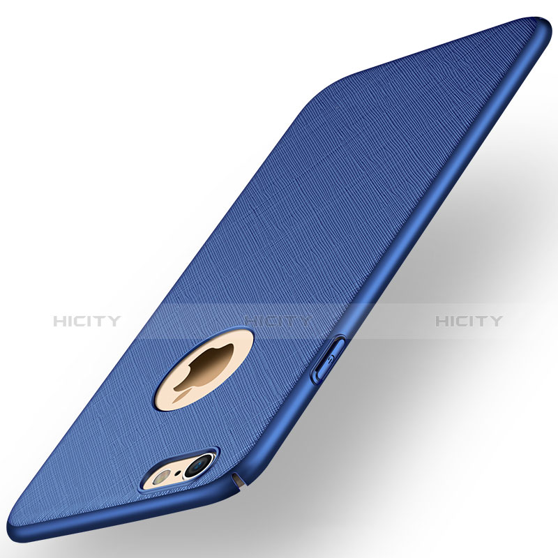 Coque Ultra Fine Plastique Rigide pour Apple iPhone 6 Bleu Plus