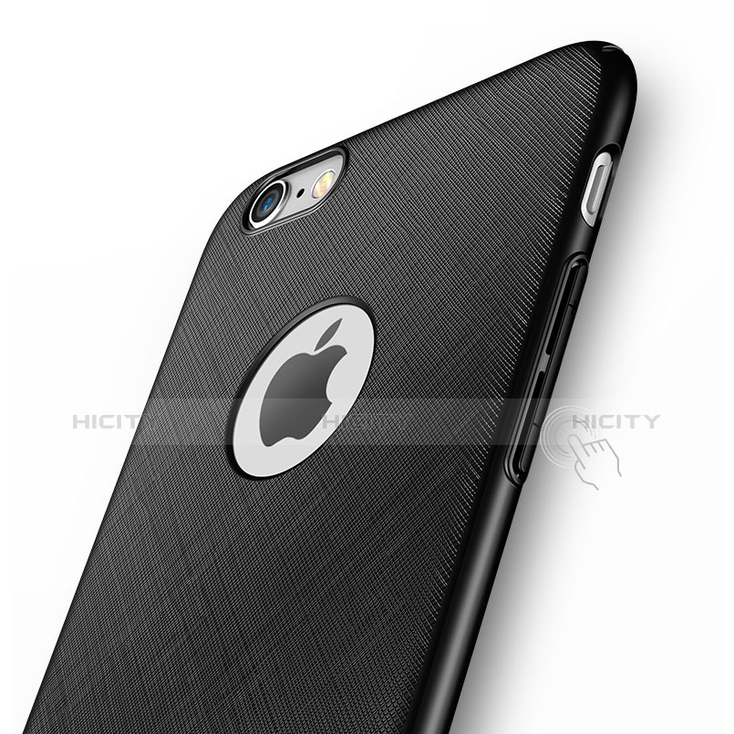 Coque Ultra Fine Plastique Rigide pour Apple iPhone 6S Noir Plus