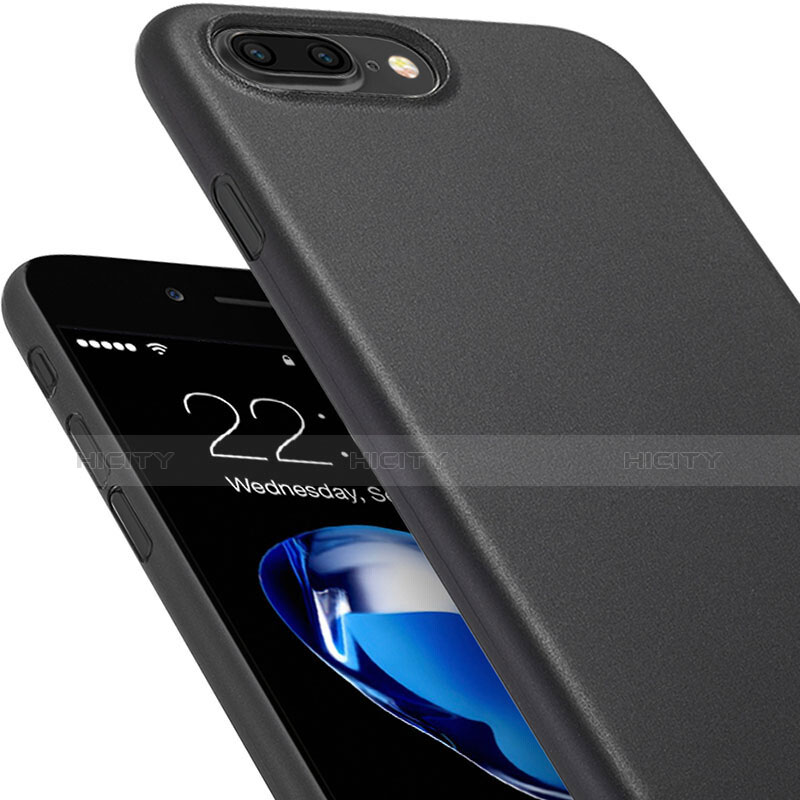 Coque Ultra Fine Plastique Rigide pour Apple iPhone 8 Plus Noir Plus