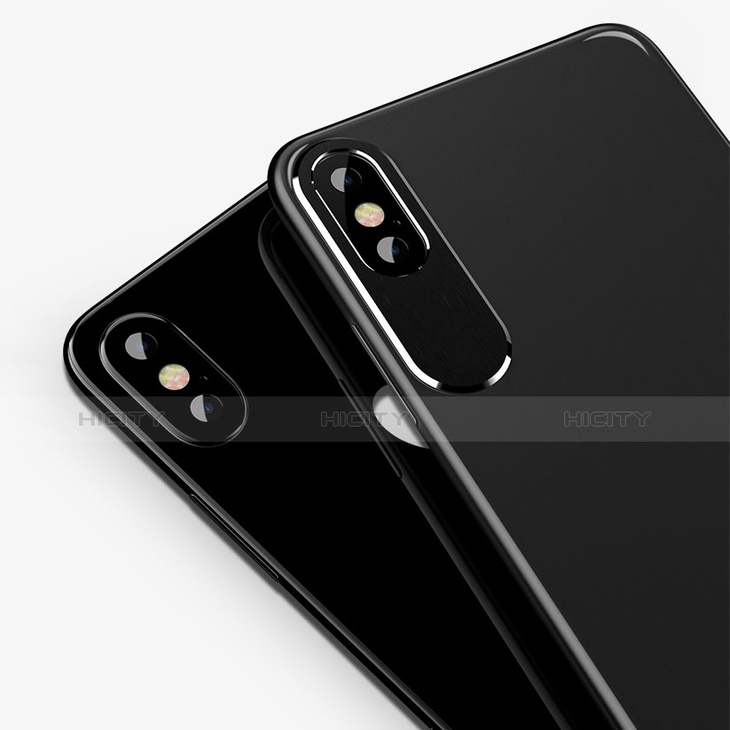 Coque Ultra Fine Plastique Rigide pour Apple iPhone Xs Noir Plus