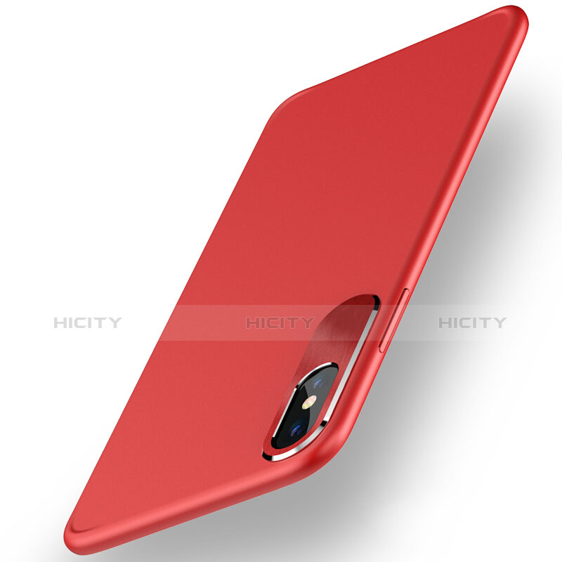 Coque Ultra Fine Plastique Rigide pour Apple iPhone Xs Rouge Plus