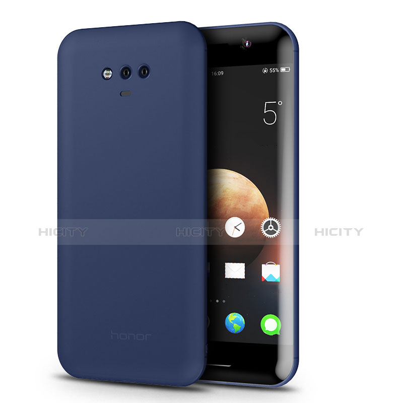 Coque Ultra Fine Plastique Rigide Transparente pour Huawei Honor Magic Bleu Plus