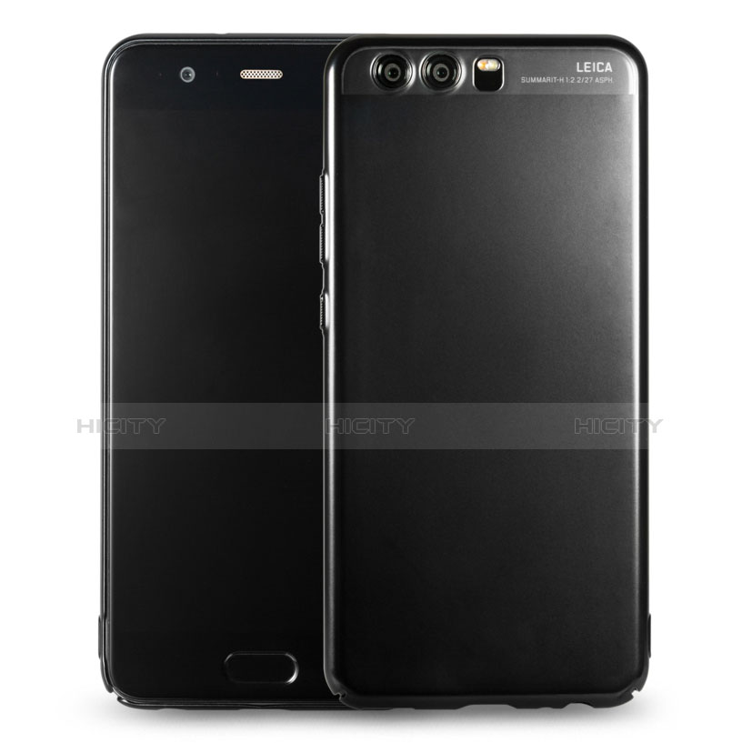 Coque Ultra Fine Plastique Rigide Transparente pour Huawei P10 Noir Plus