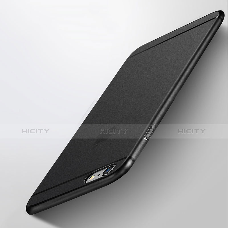 Coque Ultra Fine Plastique Rigide U01 pour Apple iPhone 6 Noir Plus