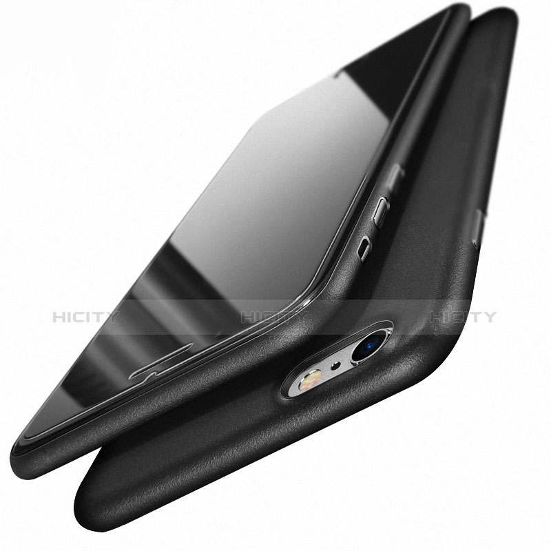Coque Ultra Fine Plastique Rigide U03 pour Apple iPhone 6 Noir Plus
