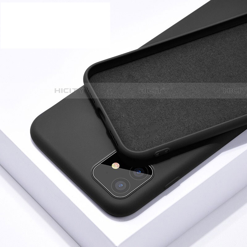 Coque Ultra Fine Silicone Souple 360 Degres Housse Etui C01 pour Apple iPhone 11 Noir Plus