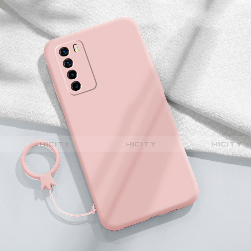 Coque Ultra Fine Silicone Souple 360 Degres Housse Etui C01 pour Huawei Honor Play4 5G Rose Plus