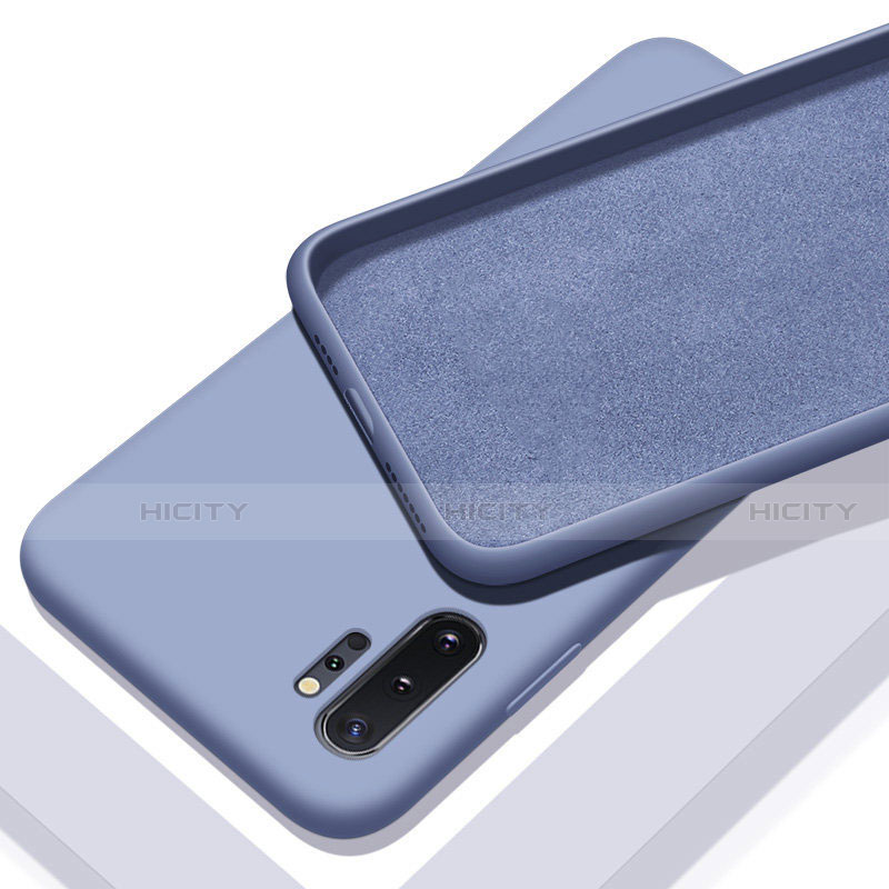 Coque Ultra Fine Silicone Souple 360 Degres Housse Etui C01 pour Samsung Galaxy Note 10 Plus 5G Violet Plus