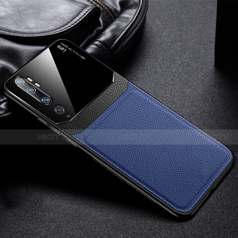 Coque Ultra Fine Silicone Souple 360 Degres Housse Etui C01 pour Xiaomi Mi Note 10 Bleu Plus
