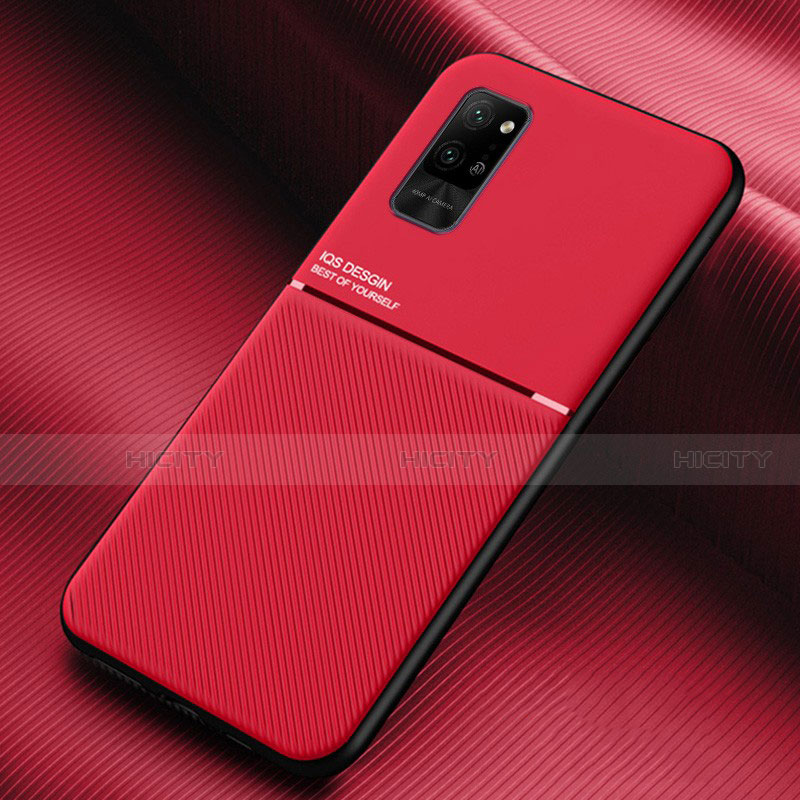 Coque Ultra Fine Silicone Souple 360 Degres Housse Etui C02 pour Huawei Honor Play4 Pro 5G Rouge Plus