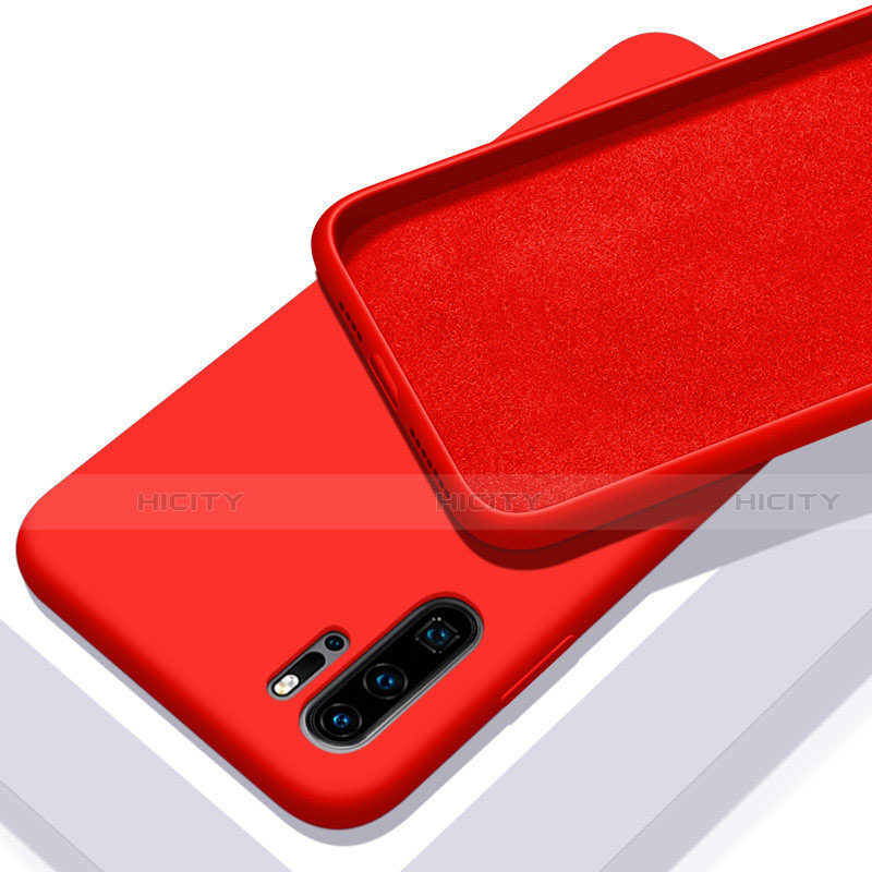 Coque Ultra Fine Silicone Souple 360 Degres Housse Etui C02 pour Huawei P30 Pro Rouge Plus