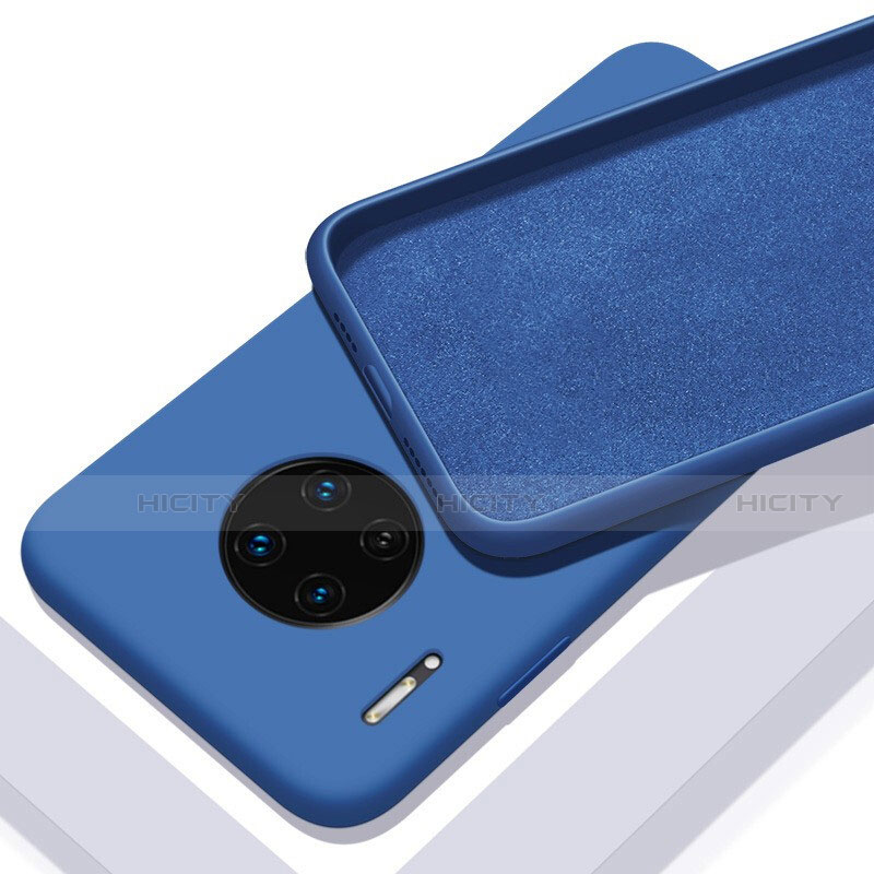 Coque Ultra Fine Silicone Souple 360 Degres Housse Etui C03 pour Huawei Mate 30 5G Bleu Plus