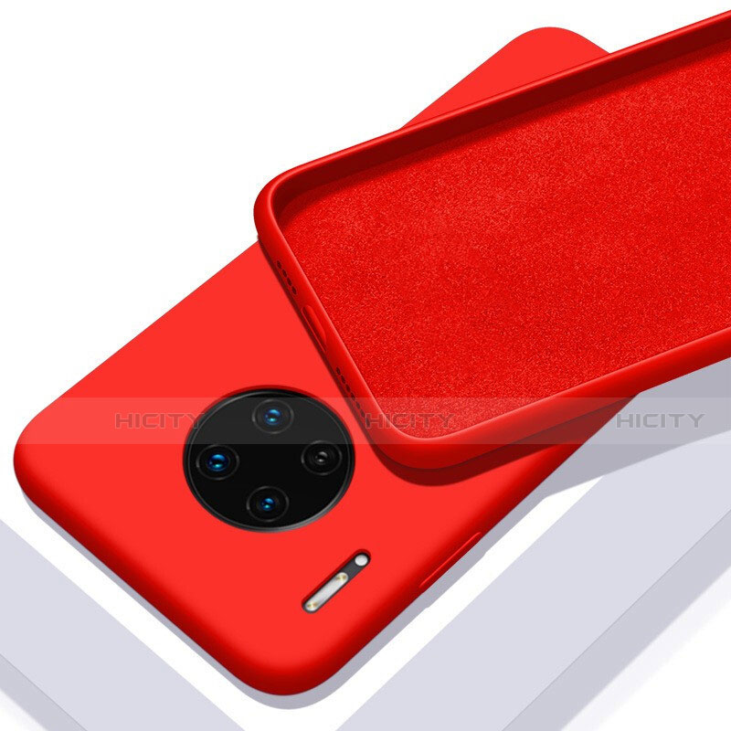Coque Ultra Fine Silicone Souple 360 Degres Housse Etui C03 pour Huawei Mate 30 Rouge Plus