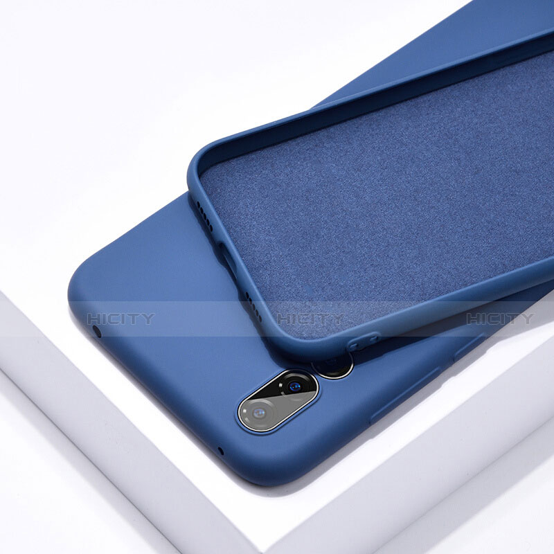 Coque Ultra Fine Silicone Souple 360 Degres Housse Etui C03 pour Huawei P20 Pro Bleu Plus