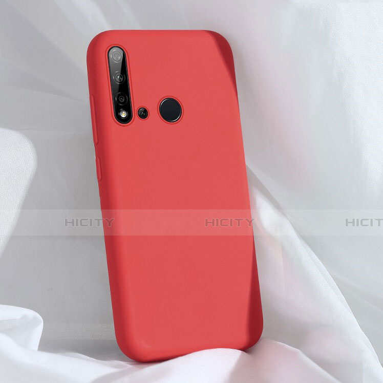 Coque Ultra Fine Silicone Souple 360 Degres Housse Etui C04 pour Huawei P20 Lite (2019) Rouge Plus