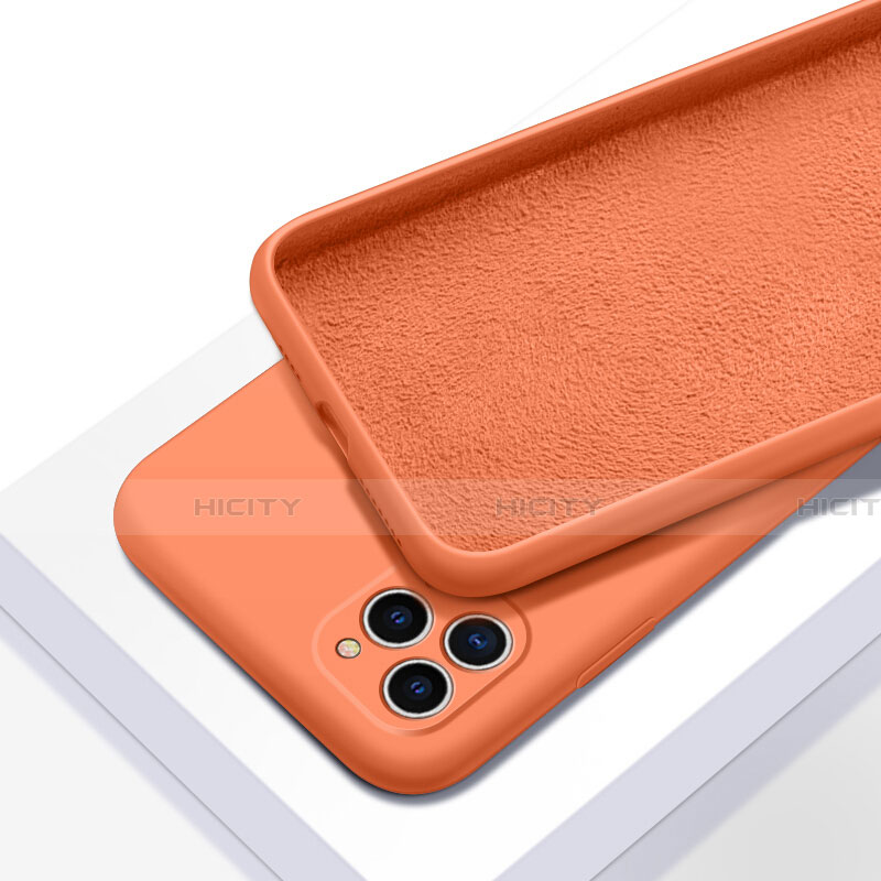 Coque Ultra Fine Silicone Souple 360 Degres Housse Etui C05 pour Apple iPhone 11 Pro Orange Plus
