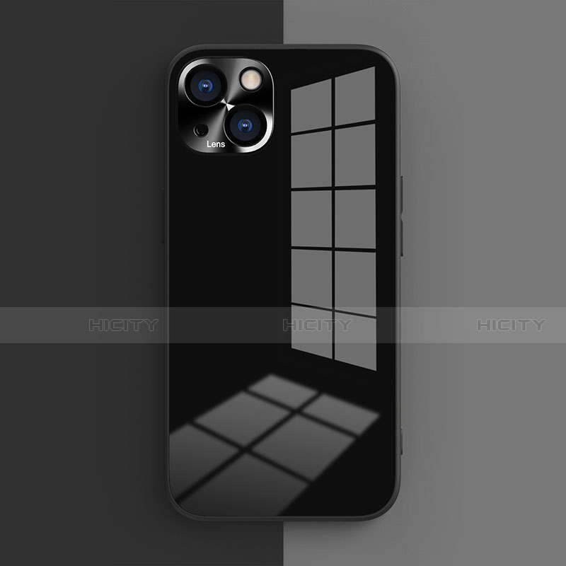 Coque Ultra Fine Silicone Souple 360 Degres Housse Etui G01 pour Apple iPhone 13 Noir Plus