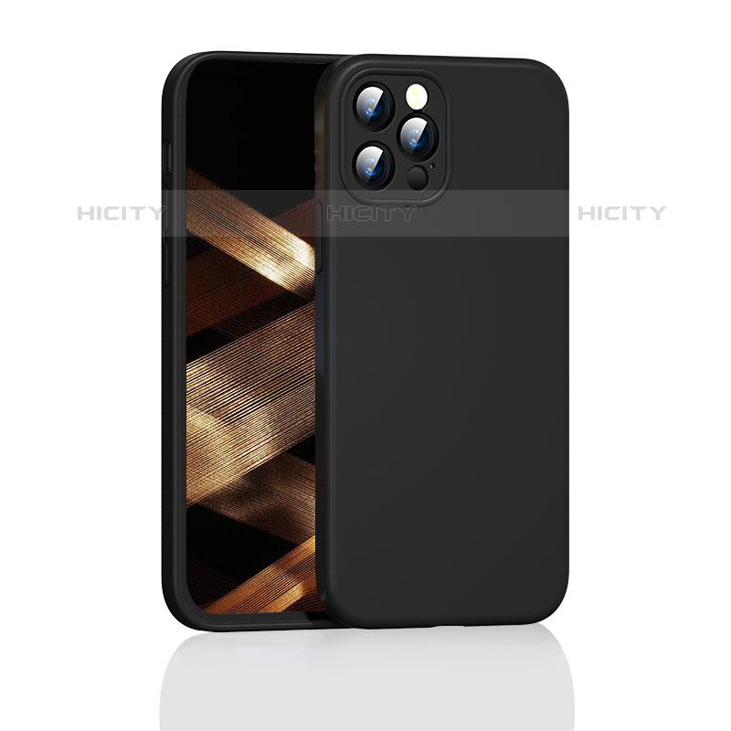 Coque Ultra Fine Silicone Souple 360 Degres Housse Etui G01 pour Apple iPhone 15 Pro Noir Plus