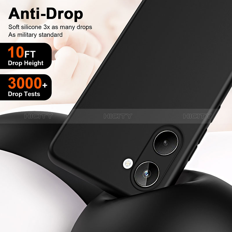 Coque Ultra Fine Silicone Souple 360 Degres Housse Etui H01P pour Realme 10 4G Plus