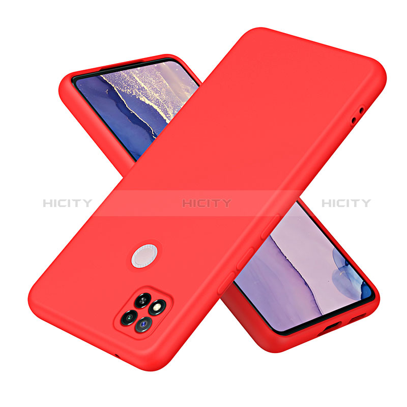 Coque Ultra Fine Silicone Souple 360 Degres Housse Etui H01P pour Xiaomi Redmi 9C Rouge Plus
