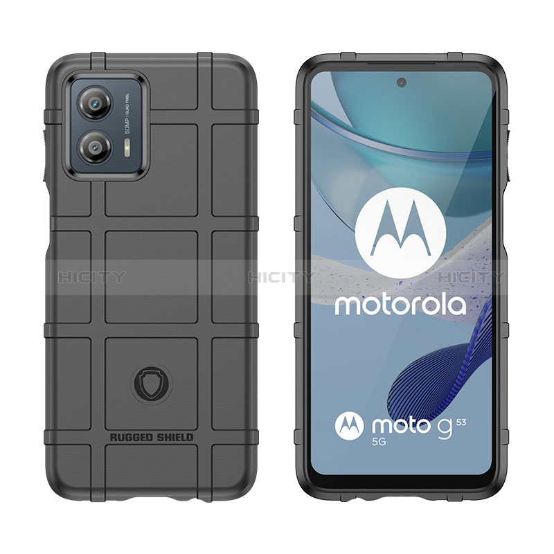 Coque Ultra Fine Silicone Souple 360 Degres Housse Etui J01S pour Motorola Moto G53y 5G Plus