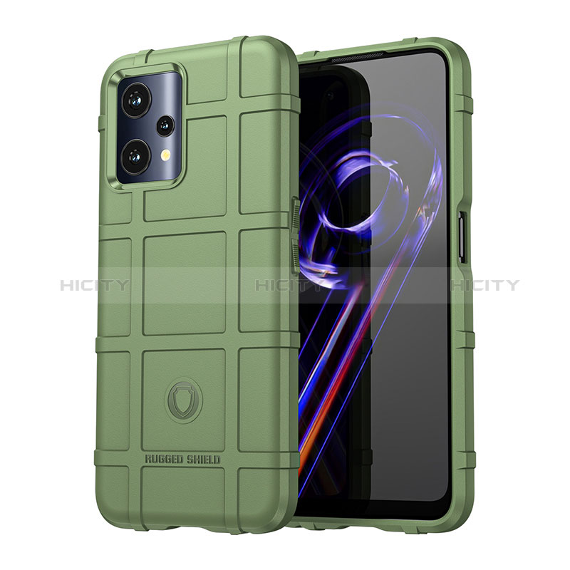 Coque Ultra Fine Silicone Souple 360 Degres Housse Etui J01S pour Realme 9 5G Vert Plus