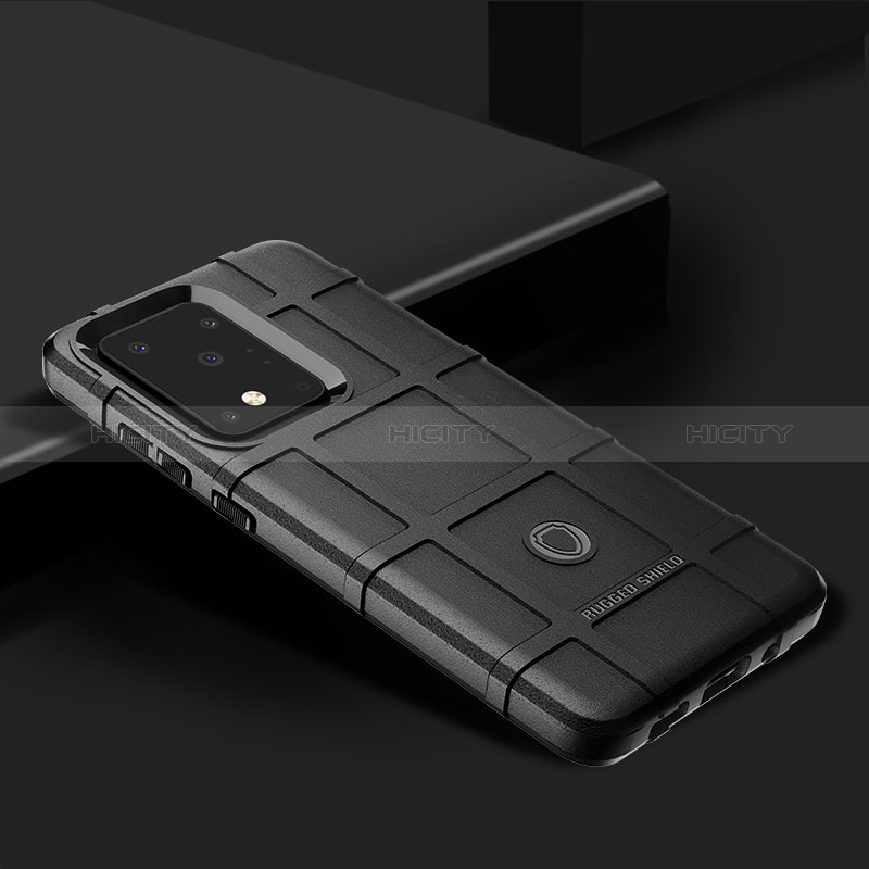 Coque Ultra Fine Silicone Souple 360 Degres Housse Etui J02S pour Samsung Galaxy S20 Ultra Noir Plus