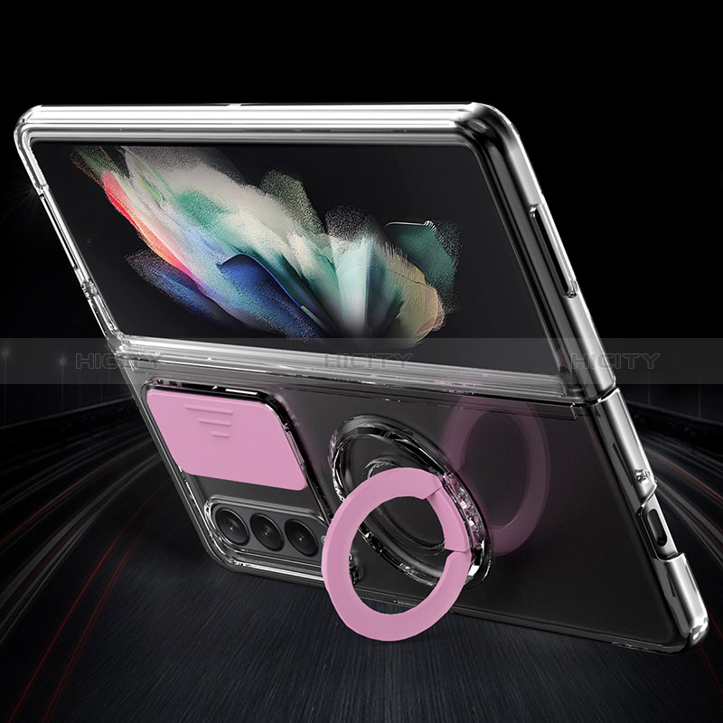 Coque Ultra Fine Silicone Souple 360 Degres Housse Etui MJ1 pour Samsung Galaxy Z Fold3 5G Plus