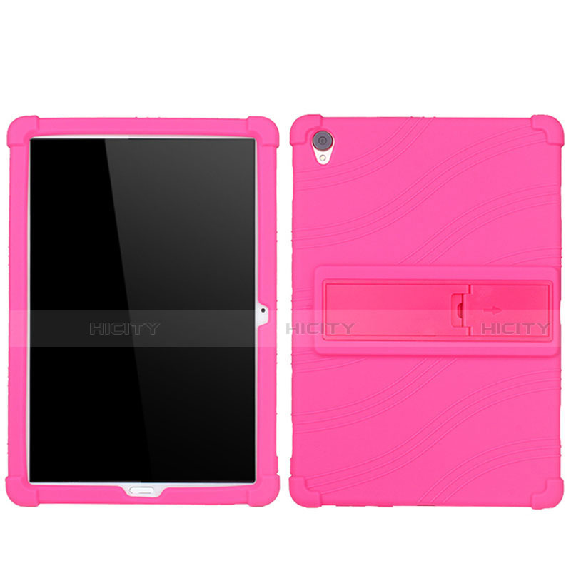 Coque Ultra Fine Silicone Souple 360 Degres Housse Etui pour Huawei MediaPad M6 10.8 Rose Rouge Plus