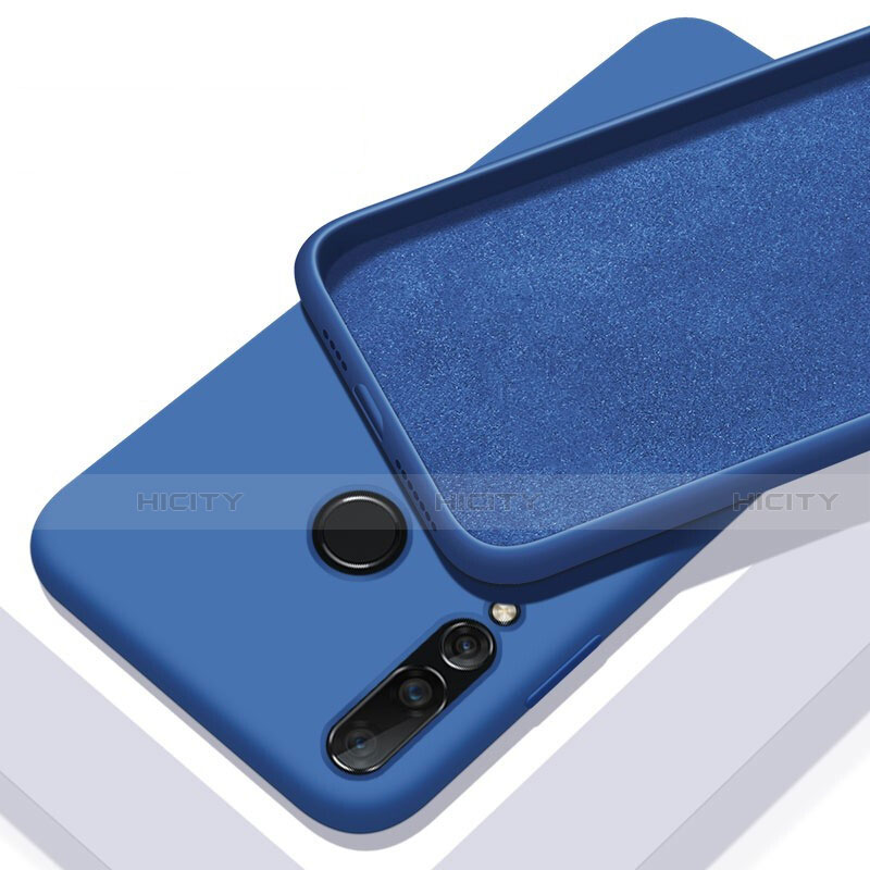 Coque Ultra Fine Silicone Souple 360 Degres Housse Etui pour Huawei P20 Lite (2019) Bleu Plus