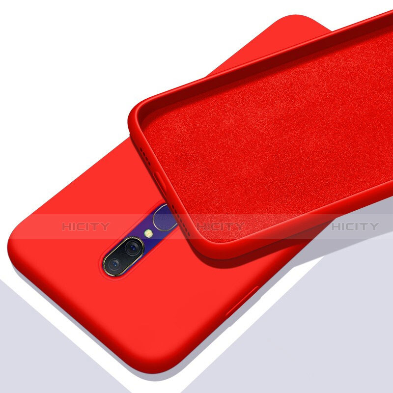 Coque Ultra Fine Silicone Souple 360 Degres Housse Etui pour Oppo A9 Rouge Plus