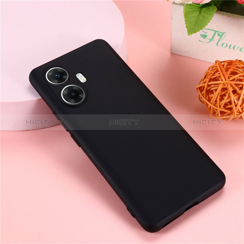 Coque Ultra Fine Silicone Souple 360 Degres Housse Etui pour Realme 10 Pro+ Plus 5G Noir Plus