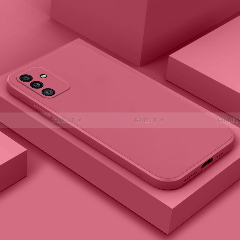 Coque Ultra Fine Silicone Souple 360 Degres Housse Etui pour Samsung Galaxy A14 5G Rose Rouge Plus