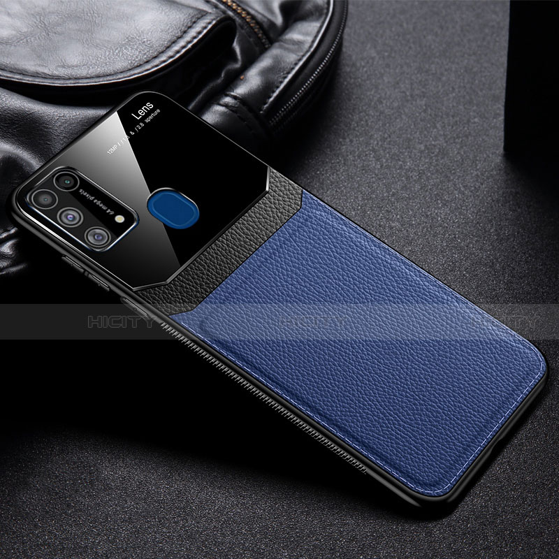 Coque Ultra Fine Silicone Souple 360 Degres Housse Etui pour Samsung Galaxy M31 Prime Edition Bleu Plus