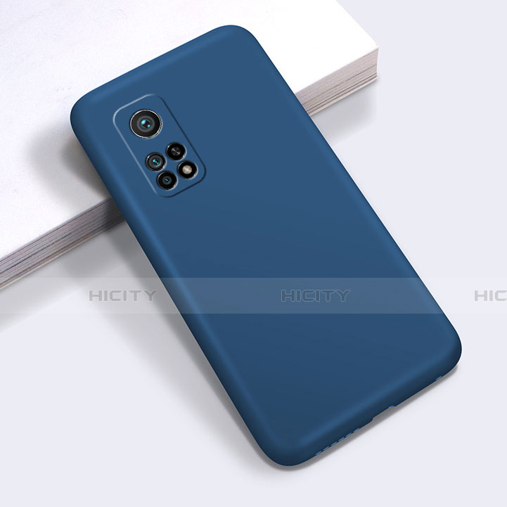 Coque Ultra Fine Silicone Souple 360 Degres Housse Etui pour Xiaomi Mi 10T 5G Bleu Royal Plus