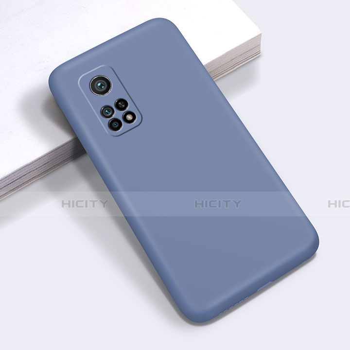 Coque Ultra Fine Silicone Souple 360 Degres Housse Etui pour Xiaomi Mi 10T 5G Gris Lavende Plus