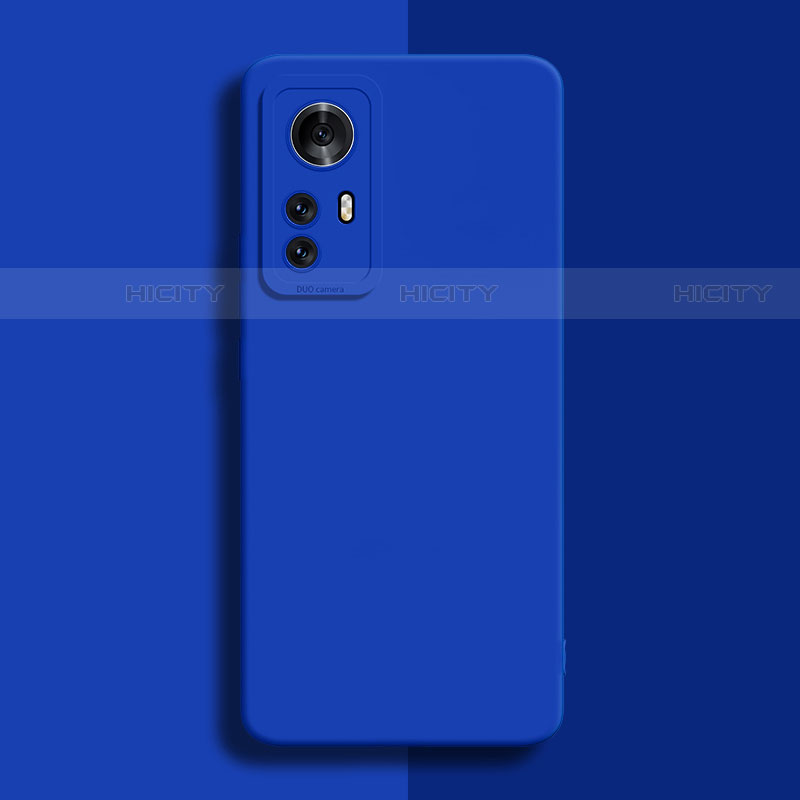 Coque Ultra Fine Silicone Souple 360 Degres Housse Etui pour Xiaomi Mi 12 5G Bleu Plus