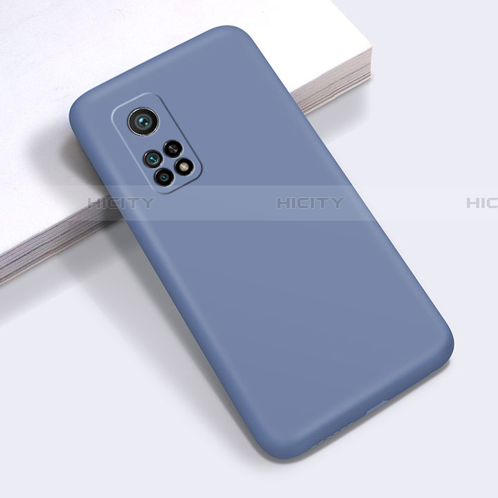 Coque Ultra Fine Silicone Souple 360 Degres Housse Etui pour Xiaomi Redmi K30S 5G Gris Lavende Plus