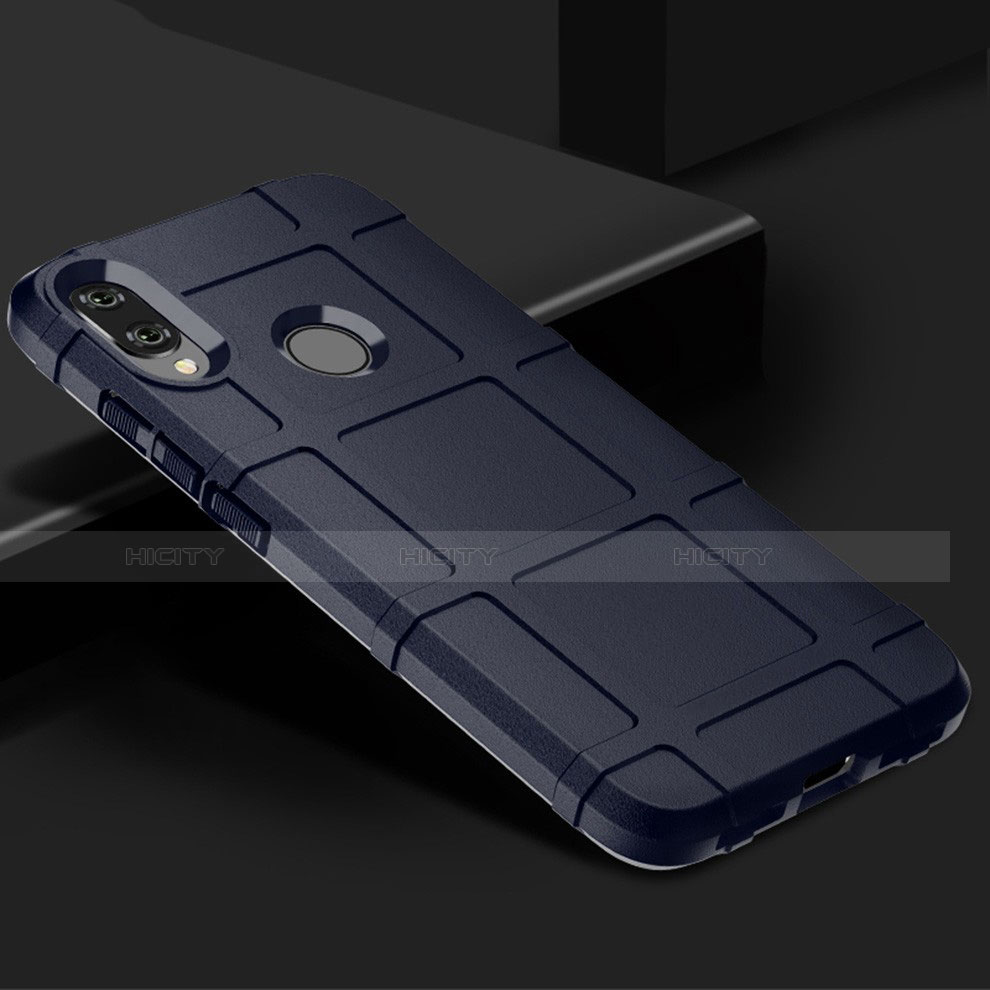 Coque Ultra Fine Silicone Souple 360 Degres Housse Etui pour Xiaomi Redmi Note 7 Bleu Plus