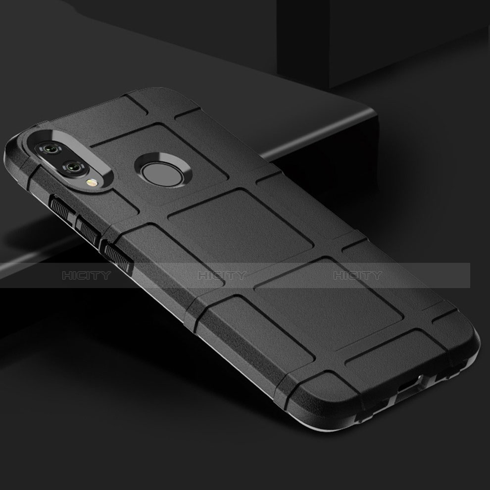Coque Ultra Fine Silicone Souple 360 Degres Housse Etui pour Xiaomi Redmi Note 7 Pro Noir Plus