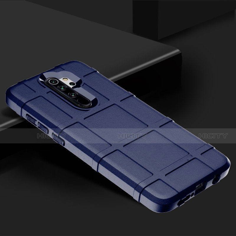 Coque Ultra Fine Silicone Souple 360 Degres Housse Etui pour Xiaomi Redmi Note 8 Pro Bleu Plus