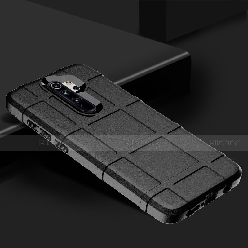 Coque Ultra Fine Silicone Souple 360 Degres Housse Etui pour Xiaomi Redmi Note 8 Pro Noir Plus