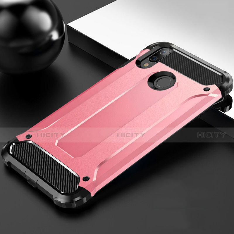 Coque Ultra Fine Silicone Souple 360 Degres Housse Etui S01 pour Huawei Y9 (2019) Or Rose Plus