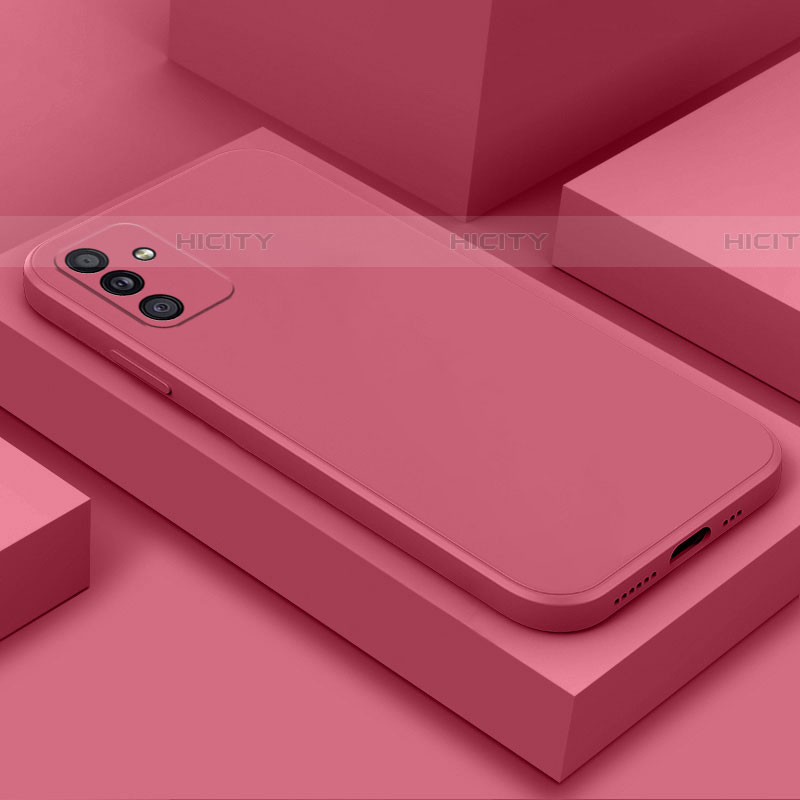 Coque Ultra Fine Silicone Souple 360 Degres Housse Etui S01 pour Samsung Galaxy A05s Rose Rouge Plus
