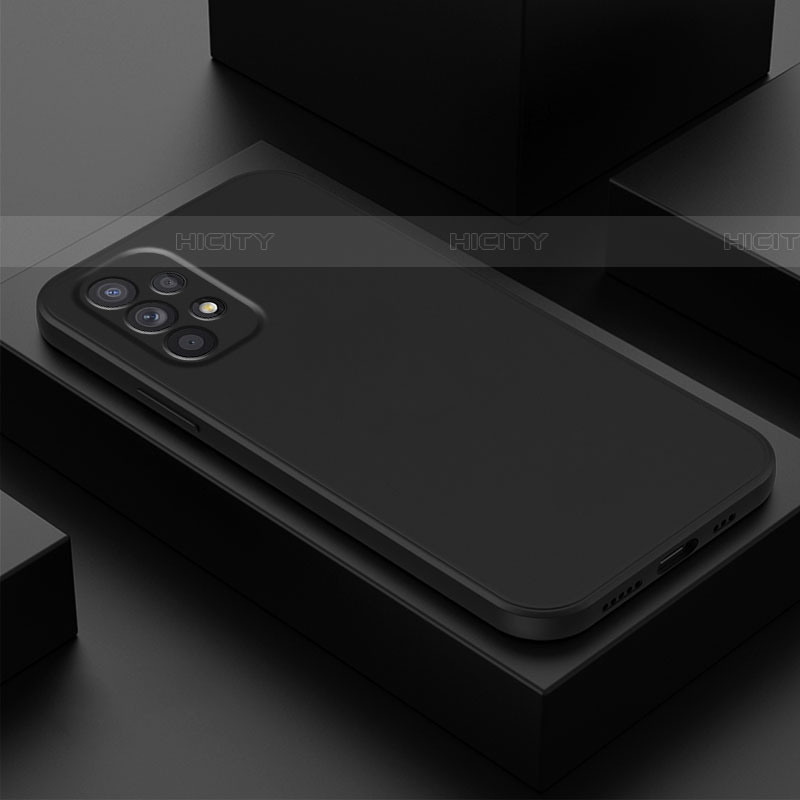Coque Ultra Fine Silicone Souple 360 Degres Housse Etui S01 pour Samsung Galaxy A33 5G Noir Plus